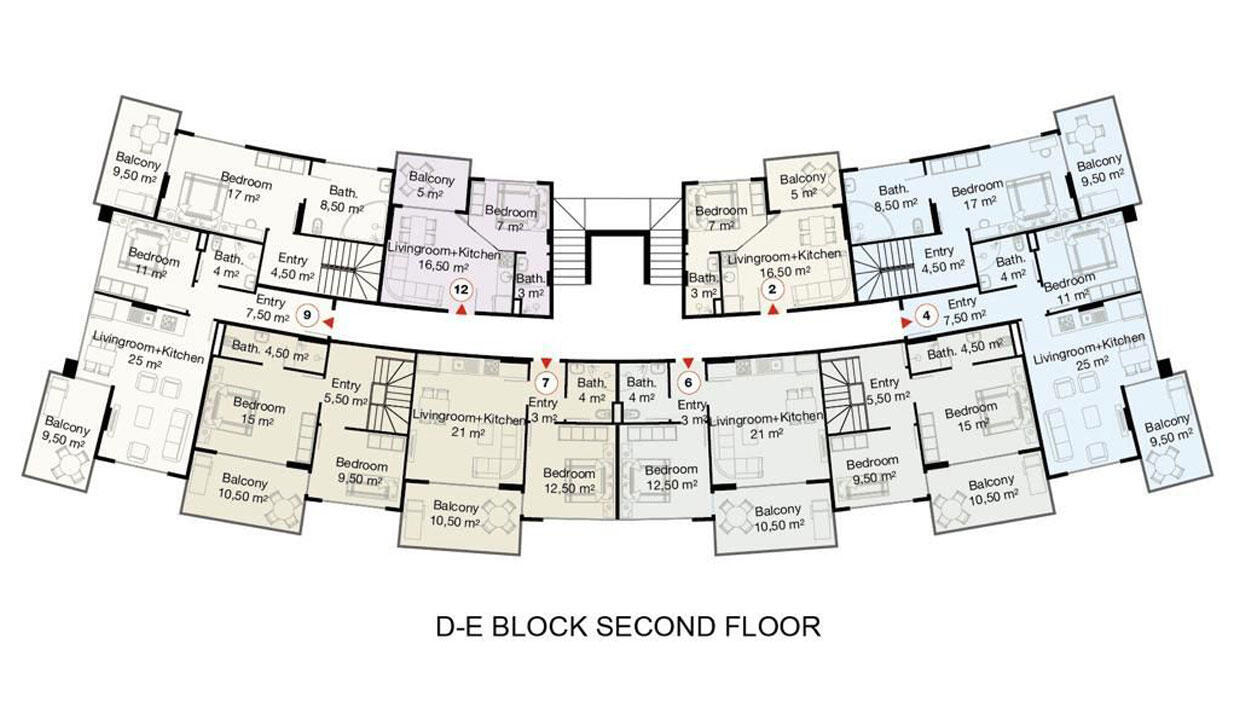 D-E Block Second Floor