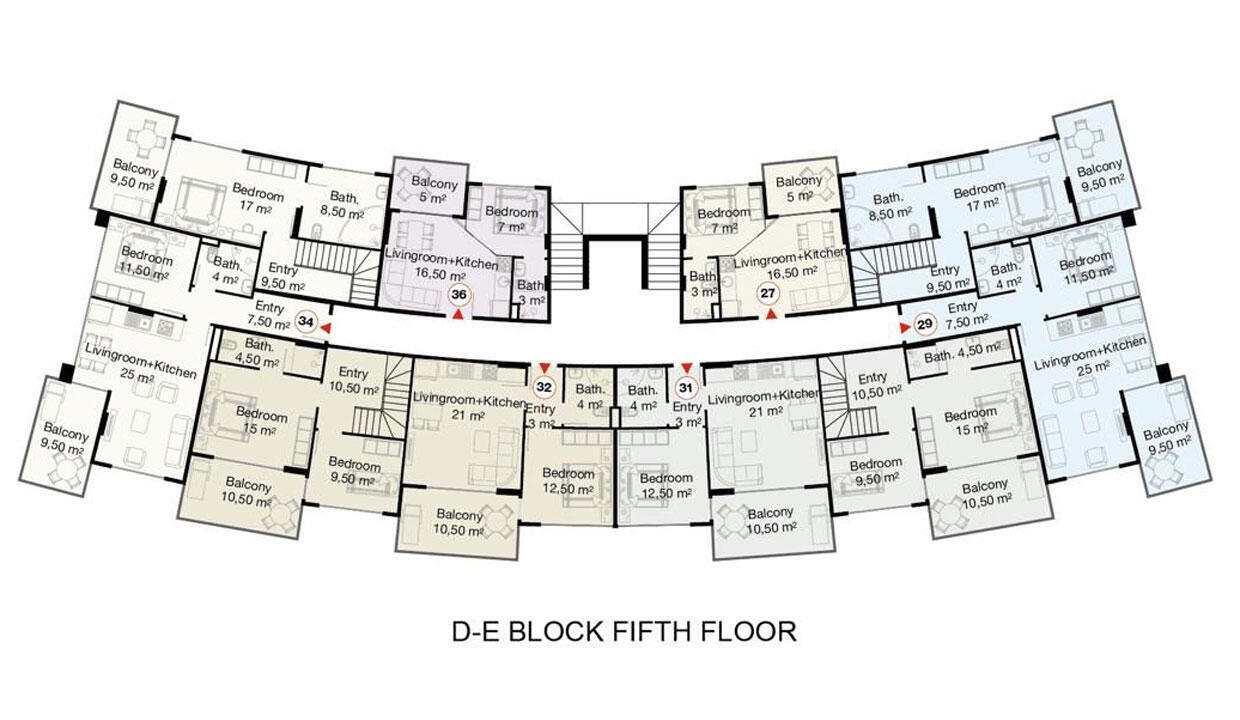D-E Block Fifth Floor